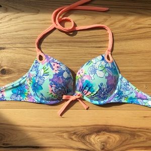 Watercolor bikini top